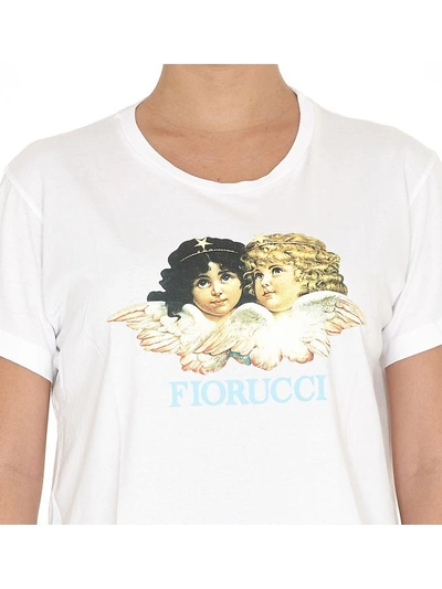 Shop Fiorucci Vintage Angels Tshirt In White