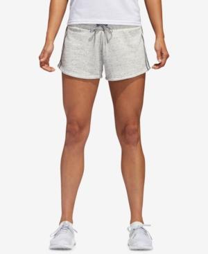 adidas grey cotton shorts