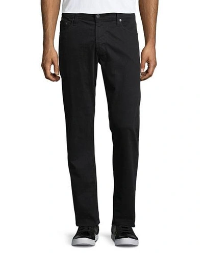 Shop Ag Graduate Sud Tailored Jeans In Super Black