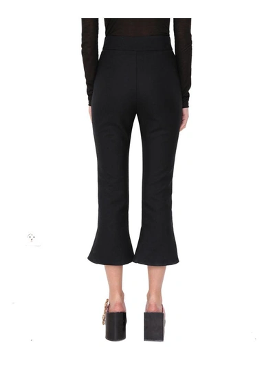 Shop Jacquemus Le Corsaire Fendu Wool Pants In Nero