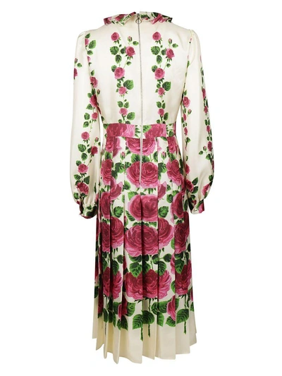 Shop Gucci Rose Garden Print Dress