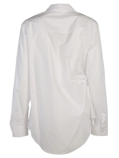 Shop Alexander Wang Cut-out Detail Shirt In White