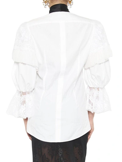 Shop Dolce & Gabbana Blouse In White