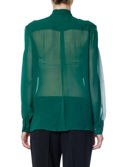 Shop Golden Goose Chicago Shirt In Emerald