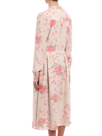 Shop Valentino Rose Dress In Zurose Reedition