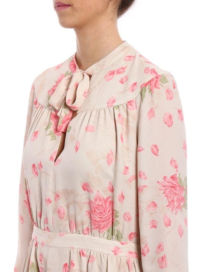 Shop Valentino Rose Dress In Zurose Reedition