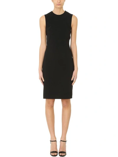 Shop Givenchy Sleeveless Short Dress In Black