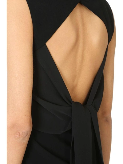 Shop Givenchy Sleeveless Short Dress In Black