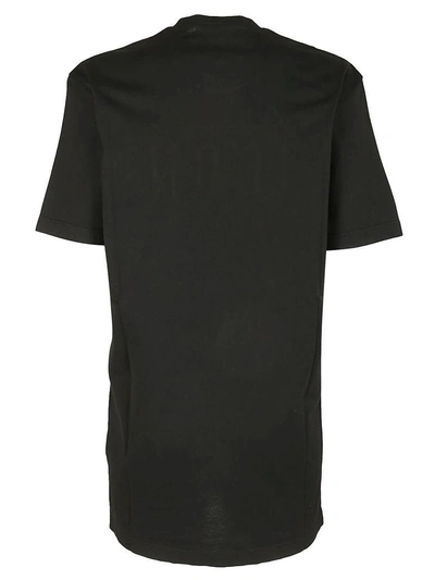 Shop Dsquared2 Icon Embroidered T-shirt In Nero