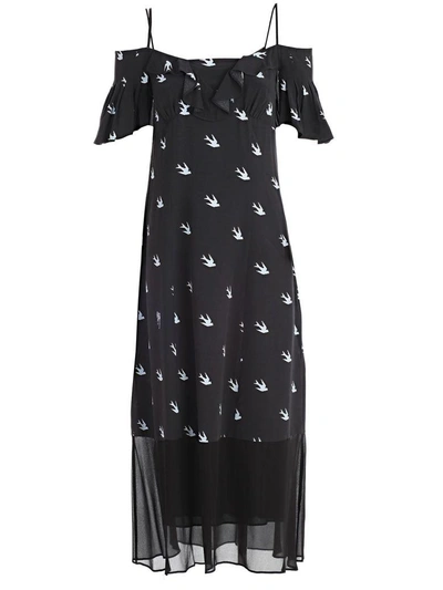 Shop Mcq By Alexander Mcqueen Mcq Alexander Mcqueen Dress In Midnight Navy