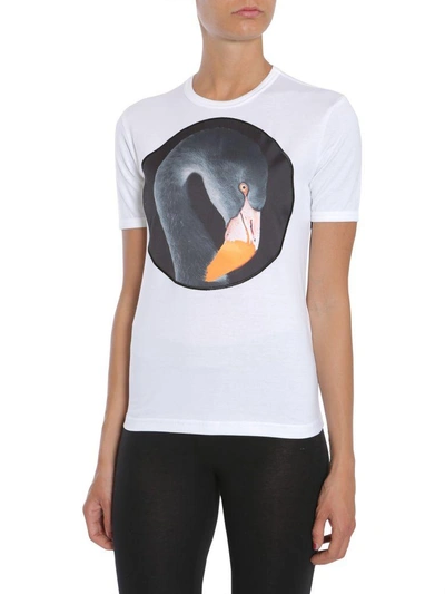 Shop Givenchy Jersey T-shirt In Bianco