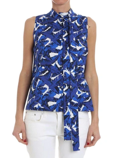 Shop Msgm - Top In Blue