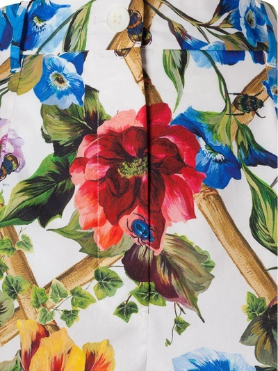 Shop Dolce & Gabbana Classic Floral Shorts In Fiori