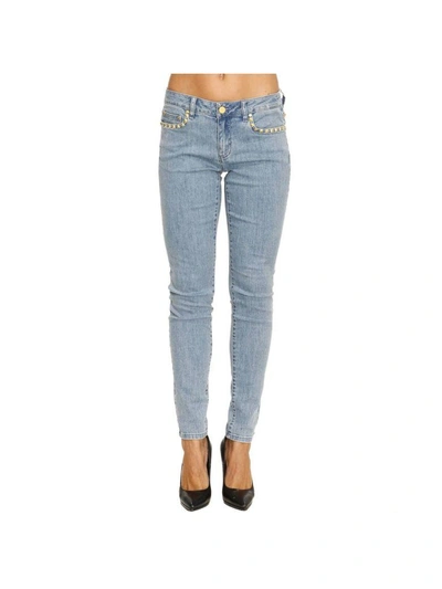 Shop Michael Michael Kors Jeans Jeans Women  In Denim
