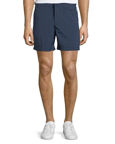 Shop Orlebar Brown Bulldog Sport Swim Trunks, Navy