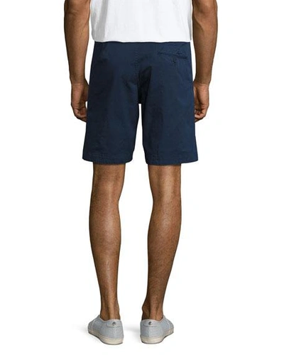 Shop Orlebar Brown Dane Twill Shorts, Navy