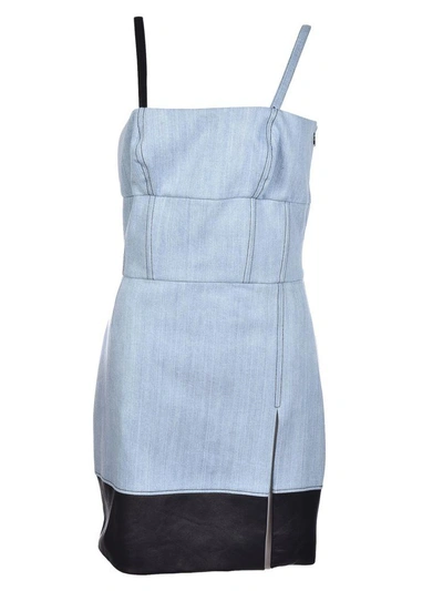 Shop Fausto Puglisi Removable Strap Mini Dress In Nero