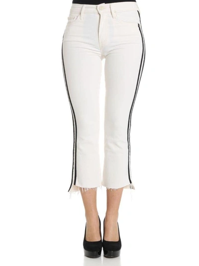 Shop Mother - Insider Jeans In White