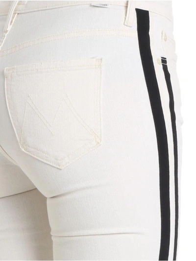 Shop Mother - Insider Jeans In White