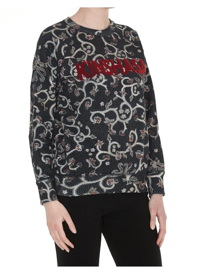 Shop Isabel Marant Étoile Xilo Sweatshirt In Faded Black