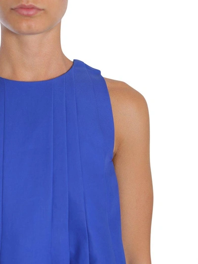 Shop Paule Ka A-line Dress In Blu