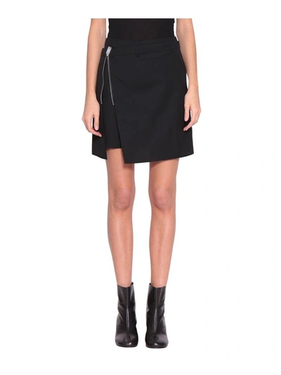 Shop Alyx Cotton Skirt In Nero