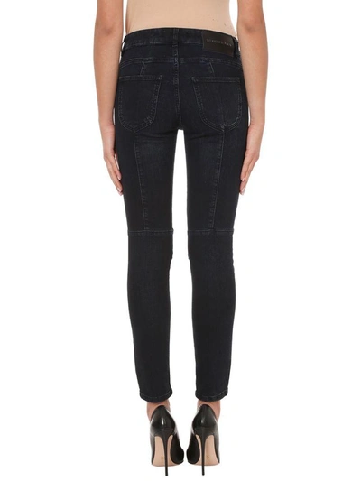 Shop Pierre Balmain Biker Jeans In Blue