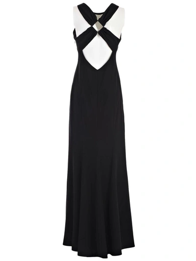 Shop Armani Collezioni Dress In Nero