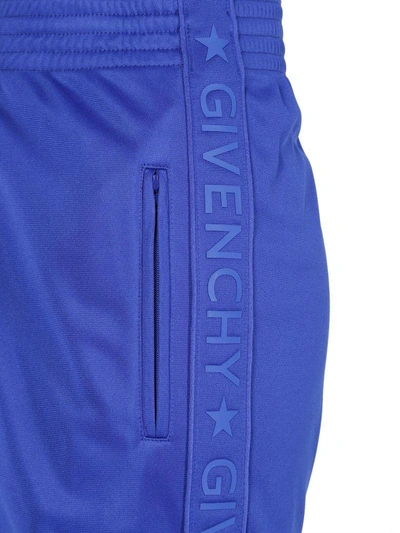 Shop Givenchy Pants In Elecric Blue