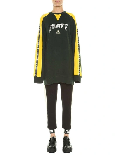 Fenty X Puma Fenty Puma By Rihanna Fenty Puma By Rihanna Fenty Puma By  Rihanna Oversized Sweatshirt In Verde | ModeSens