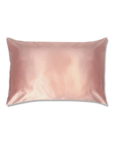 Shop Slip Silk Pure Silk Pillowcase, Queen In Pink