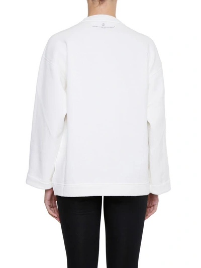Shop Golden Goose Embroidered Sweatshirt In Off White Deluxe|bianco