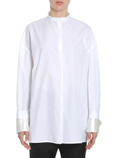 Shop Haider Ackermann Byron Shirt In Bianco