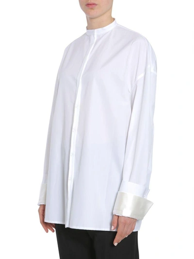 Shop Haider Ackermann Byron Shirt In Bianco