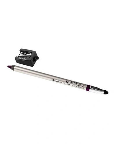 Shop Trish Mcevoy Intense Gel Eyeliner Pencil In Deep Aubergine