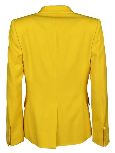 Shop Stella Mccartney Ingrid Blazer In Yellow