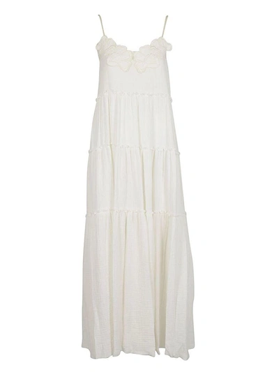 Shop See By Chloé Flower Dress In White