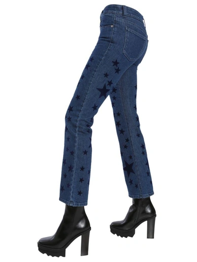 Shop Stella Mccartney Skinny Kick Jeans In Blu