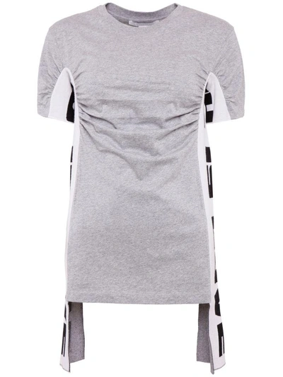 Shop Stella Mccartney All Is Love T-shirt In Grey Melange|grigio