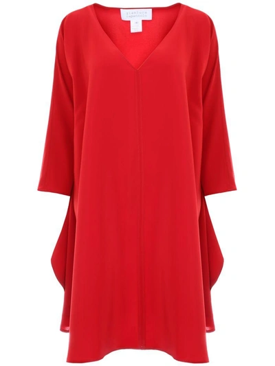 Shop Gianluca Capannolo Shelly Dress In Venetian Red (red)