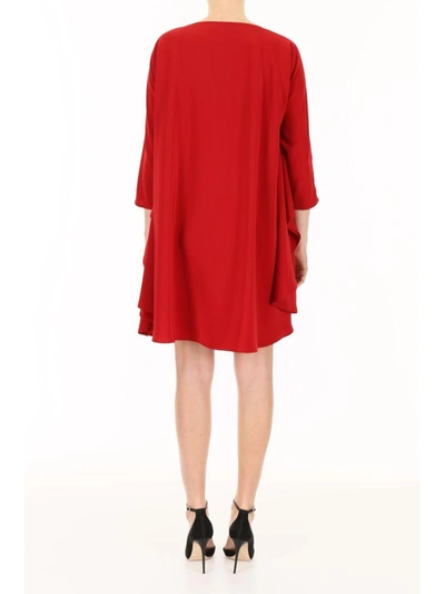 Shop Gianluca Capannolo Shelly Dress In Venetian Red (red)
