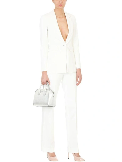 Shop Givenchy Cropped Tailored Trousers In White