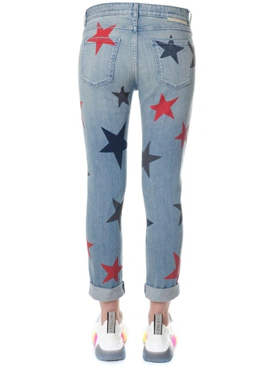 Shop Stella Mccartney Denim Skinny Stars Print Jeans