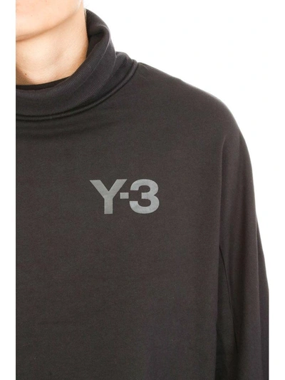 Shop Y-3 Tube Logo Sweater In Black