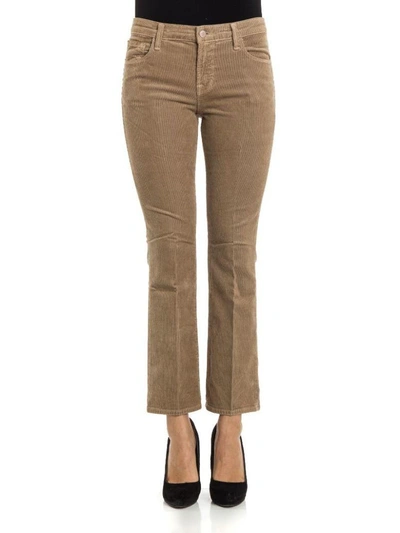 Shop J Brand Jbrand - Selena Jeans In Beige