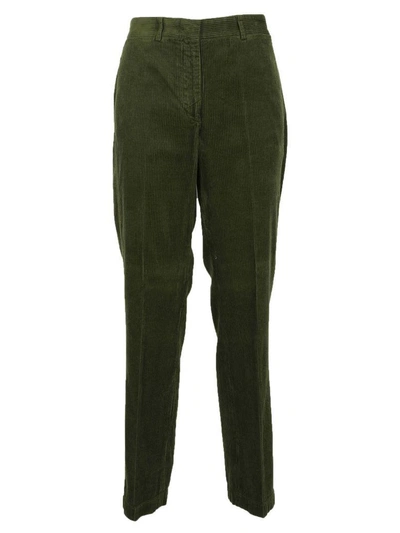 Shop Ql2 Silvia Trousers In Olive Green