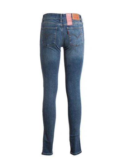 Shop Levi's 711 Stretch Skinny Jeans In Antiqued