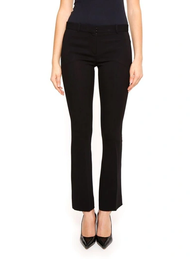 Shop Versace Cady Trousers In Nero