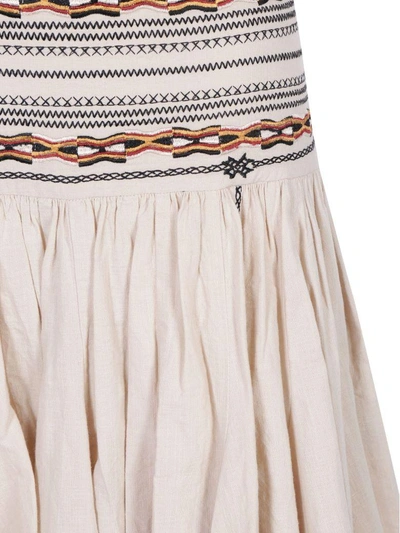 Shop Isabel Marant Étoile Isabel Marant Etoile Breeda Skirt In Beige