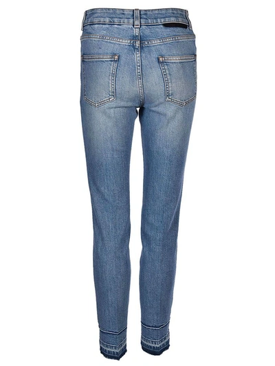 Shop Stella Mccartney High Waist Skinny Jeans In Pale Blue